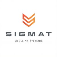 Logo firmy Sigmat Grys Rajmund