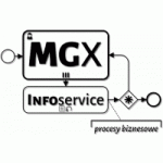 Logo firmy MGX Infoservice Piotr Biernacki