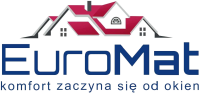 Logo firmy EuroMat Okna Drzwi Mateusz Ciechomski