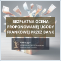 Bezpłatna ocena ugody frankowej