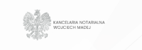 Logo firmy Kancelaria Notarialna Notariusz Wojciech Madej